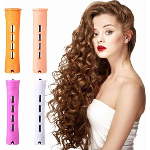 40pcs Reusable Cold Hair Perm Rods Corn DIY Hairdressing Curler Maker Styling DIY Tool for Salon Barber Hair Styling Tool