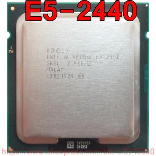 Intel Xeon CPU E5-2440 SR0LK 2.40GHz 6-Core 15M LGA1356 E5 2440 processor free shipping speedy ship out