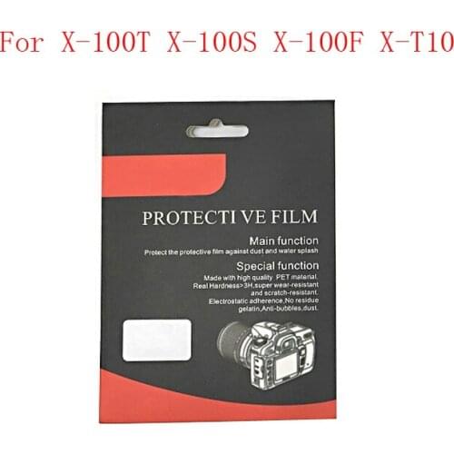 10pcs/lot Simple packing Camera Tempered Glass Toughened Glass Protective Film For FUJIFILM X-100TX-100SX-100FX-T10