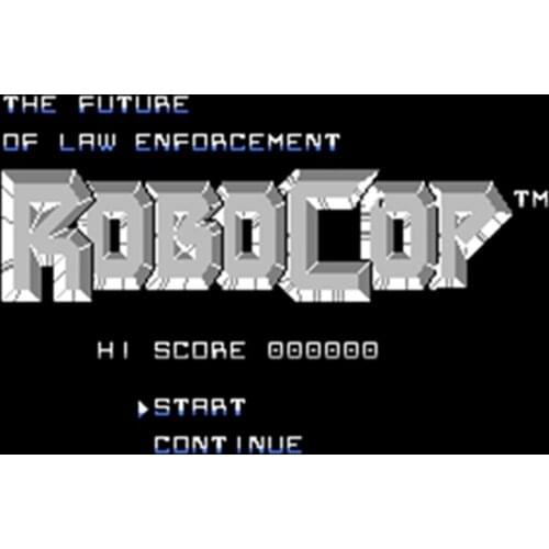 Robocop 60 Pins English Version Game Cartridge for 8 Bit 60pin Game Console