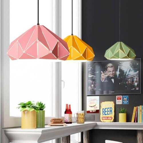 Nordic Postmodern Personality Restaurant Chandelier Creative Bedroom Light Bar Lamp Living Room Iron Light Free Shipping