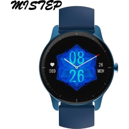 MISTEP CR1 2021 Smart Watch for Men Women Sport Womens Fitness Bracelet IP68 Sleep Heart Rate Monitor Mens Smartwatch
