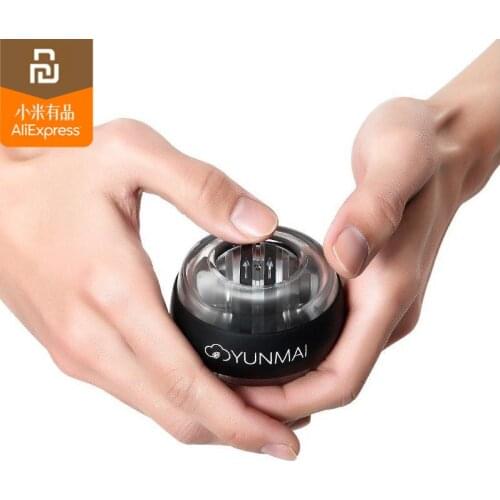 Xiaomi Wrist Trainer LED Gyroball Essential Spinner Gyroscopic Forearm Exerciser Gyro Ball for mi home kits