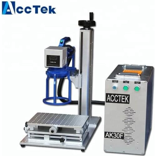 Factory Price Portable Handhold Mold Mini Fiber Laser Marking Machine 20W 30W Optional