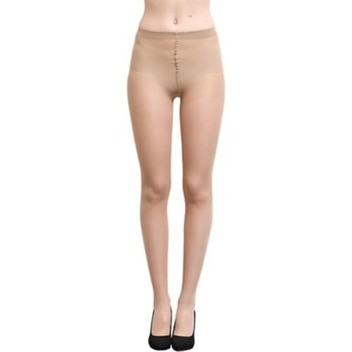 10 Pcs Women 40D Control Top Silky Sheer Nylon Pantyhose Ladys Classical Low Waist Tights Sheer Hosiery for Autumn Winter 291