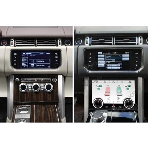 10 inch Climate Board AC Panel For Land Range Rover Executive Vogue SVA L405 2013-2017 Air Touch LCD Screen Condition Control 2d