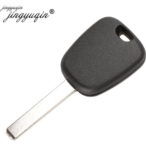 Jingyuqin 10pcs Transponder Auto Car VA2 HCA Key Case for Peugeot 106 107 307 207 306 406 for Citroen C2 C3 C4 Fob Cover Case