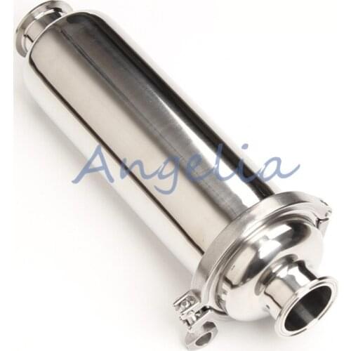 3/4",1",1-1/4",1-1/2",2",2-1/2" Sanitary Pipe Filter SS304 Clamp OD 50.5MM 64MM 77.5MM