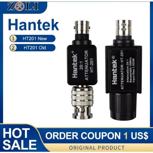 Hantek Oscilloscope Accessories 1008C Oscilloscope Signal passive Attenuator HT201 20:1 Passive Attenuator 300V Max For Pico