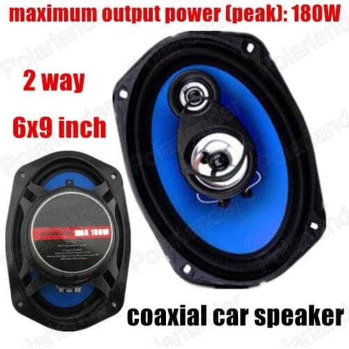 Auto door component speakers A pair 2 way 2x180W 6X9 inch Universal Coaxial Car Speakers Car Audio stereo speaker