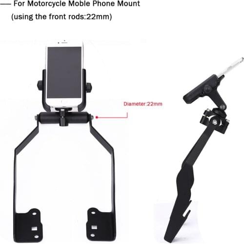 Phone Navigation Bracket Motorcycle For F750GS F850GS Motorcycle Plate Phone Stand Holder For BMW F750GS F 750 850 GS 2018 2019