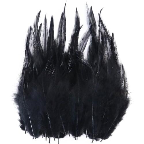 50Pcs Mint Green 3'-5'Natural Chicken Feathers Plume Decoration Accessories For Needlework Handicrafts Feather DIY Home Deco