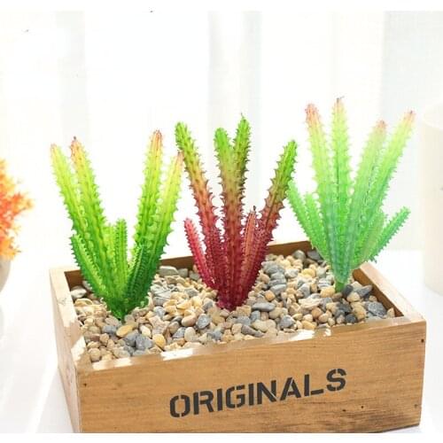 1pc Artificial Simulation Succulent Creative Potted Garden Hotel Dining Table Office Cafe Layout Decoration Crafts Adornments
