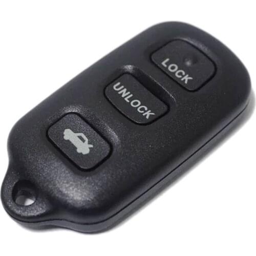 JEAZEA New 3+1 Button Remote Keyless Key Fob Case Shell Cover For Toyota 4Runner Camry Corolla Prius RAV4 Lexus SC300 Scion xB