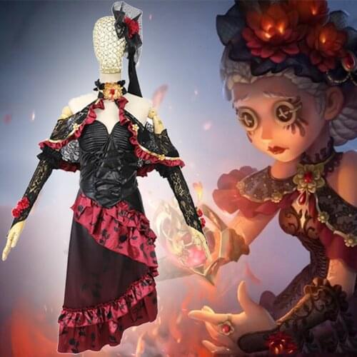 Game Identity V Cosplay Costumes Survivor Doctor,Emily Dyer Cosplay Costume blossom of rebirth Skin Uniforms Costume Suits Dress