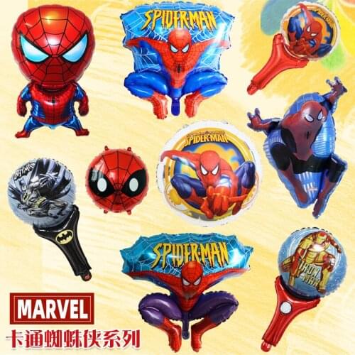 Disneys Marvel Aluminum Membrane Iron Rogue Balloon Adorns The Aluminum Membrane Spider-Man Series