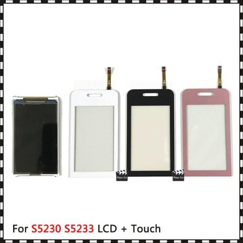 New High Quality 3.0'' For Samsung S5230 S5233 Lcd Display With Touch Screen Digitizer Sensor