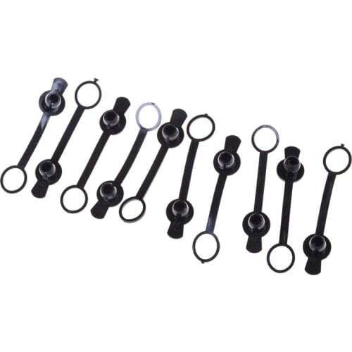 New Hot!10PCS DC Power Waterproof Cap For DC-022B Jack All-copper Material Charging Socket Connector DC022B 5.5*2.1&5.5*2.5