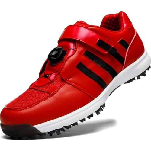 New Mens Pro Waterproof Golf Shoe Wear-resistant Breathable Sports Shoes Golf Shoe