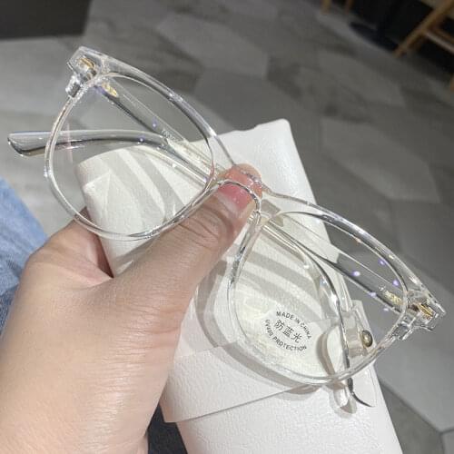 Men Women Eyeglasses Myopia Glasses -1.0-1.5-2.0-2.5-3.0 To-6.0 Transparent Finished Prescription Shortsighted Eyewear