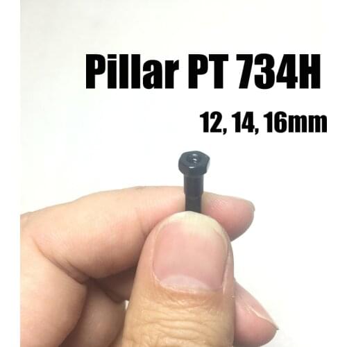 Pillar PT734H FG 2.3 14G thread Material Alloy Pro 7 bicycle nipples Gauge 14 aluminum Head Hexagon Bike Spoke External Nipples