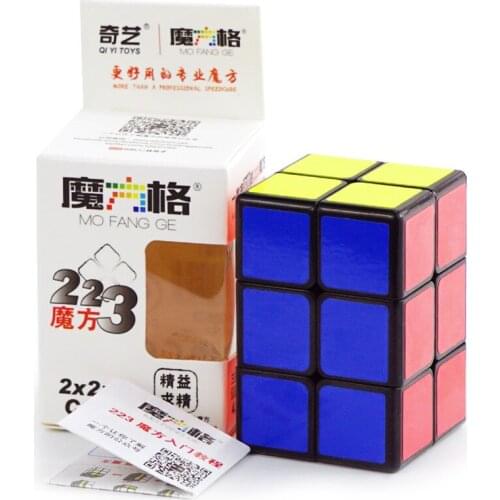 QiYi Mofangge 2x2x3 Magic Cube 223 White/Black Speed Puzzle Cubes Kids Educational Funny Toys For Children