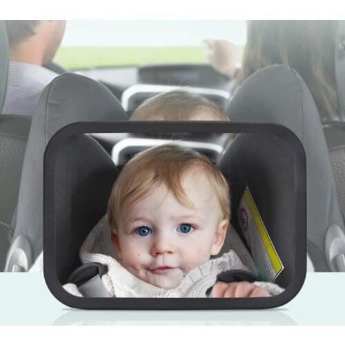 Adjustable Baby Car Wide Rear View Mirror Auto Spiegel Child Seat Rearview Mirrors Headrest Kids Safety Monitor
