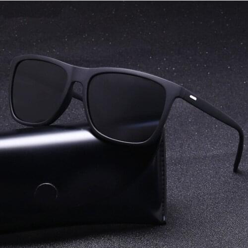 VWKTUUN Vintage Sunglasses Men Polarized Driving Sun Glasses For Women Brand Designer Square Unisex Mirror Glasses UV400