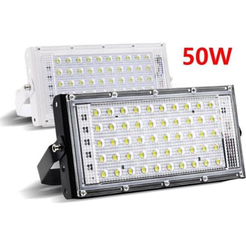 LED Flood Light 50W Outdoor Lighting AC220V LED Spotlight Wall Floodlights IP66 Waterproof LED Street Lamp Landscape Lighting