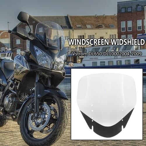 Windscreen Windshield For Suzuki Vstrom V-strom DL650 DL1000 DL 650 1000 2006 - 2009 Wind Shield Screen Protector Parts