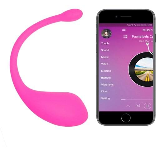 Wearable Lush Viberator Woman Massager Quite Powerful Vibrating Vibes App Remote Bluetooth Control Waterproof Massaging Tool