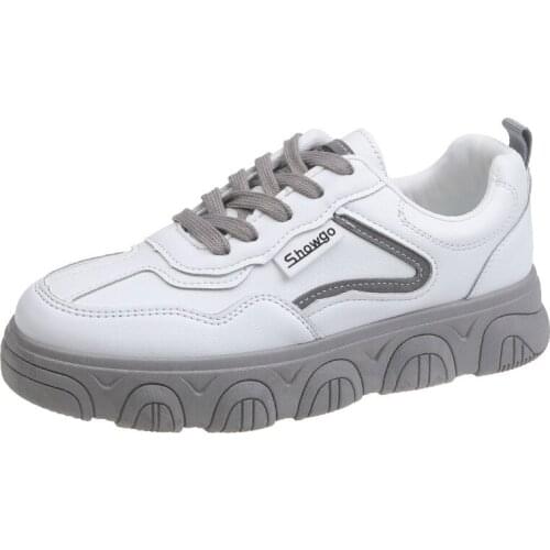 Women Shoes 2020 New Wedge Sneakers White Shoes Women Casual Canvas Shoes Mujer Lace-up Sneakers Ladies Zapatos Tenis Feminino