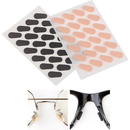 12Pair Soft Foam Nose Pads For Glasses Anti-Slip Eyeglass Nose Pads Unisex Self Adhesive Eyeglass Nose Pads Thin Nosepads