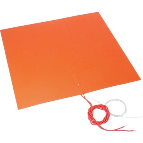 1400W 220V 400*400mm Waterproof Silicone Heater Pad Flexible Wire Heater Engine Block Oil Pan Tank Heating Plate Mat 1.5MM