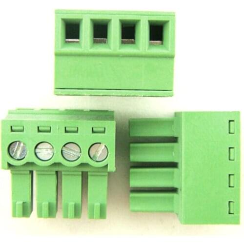 50pcs/lot) 15EDGK-3.81-4P Terminal Block Connector Plug Pluggable type free shipping