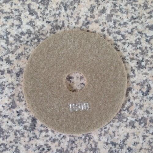 Diamond Wet Polishing Pad 5 inch Grit 1000 Granite Marble Polishing Pads 10 Pcs/lot