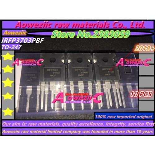 Aoweziic 2017+ 100% new imported original IRFP3703PBF IRFP3703 TO-247 MOS FET 210A 30V