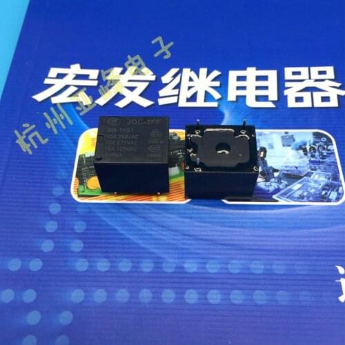 Free shipping lot(10pieces/lot)100%Original New JQC-3FF-005-1HST HF3FF-005-1HST JQC-3FF-5VDC-1HST 4PINS 10A 5VDC Power Relays