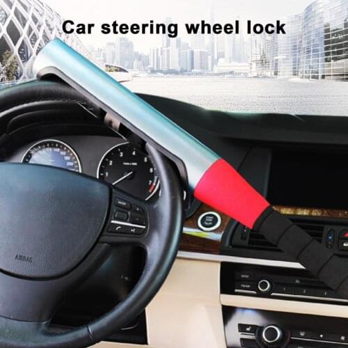Anti-theft Steering Wheel Lock Baseball Hard Steel Self-defense Anti-theft Safety Steering Wheel Lock Single Card for Vehicles
