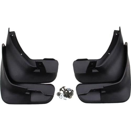 CAR Mud Flaps FIT for Renault Fluence 2009-2014 Splash Guards Fender Mudguards Black 4pcs / Set