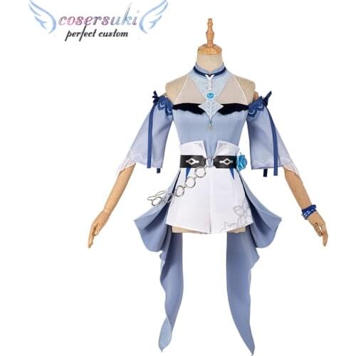 Genshin Impact Sea Breeze Dandelion Jean Swimsuit Lovely Unifom Cosplay Costumes Carnaval Costume Halloween Christmas Costume