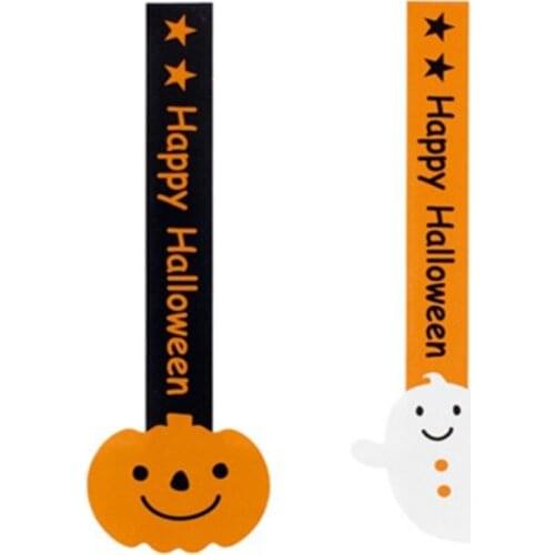 Halloween labels,trick or treat labels,candy wrapping stickers,Halloween party gift labels 60pcs/lot
