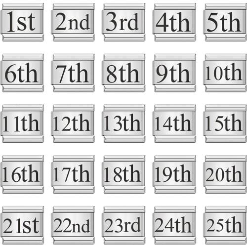 Hapiship 2021 Original Daisy Fashion Women Date Italian Charm Links Fit 9mm Bracelet Stainless Steel Jewelry DIY Making DJ249