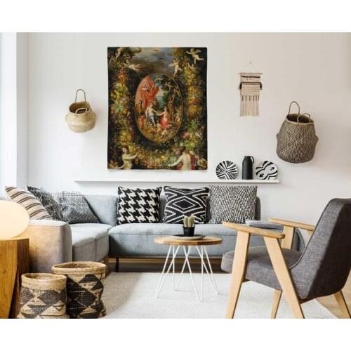 Art Home Decor Depicting Four Seasons Tapestry