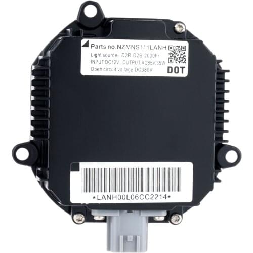 Xenon HID Ballast for Infiniti and Nissan Headlight Control Unit for NZMNS111LANA, NZMNS111LBNA, 28474-89904, 28474-89907
