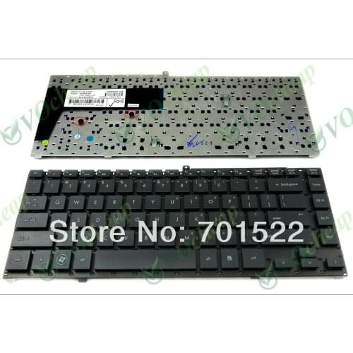 New Laptop keyboard for HP Probook 4410s 4411s 4415s 4416s without Frame Black US Version - V101726AS1 US