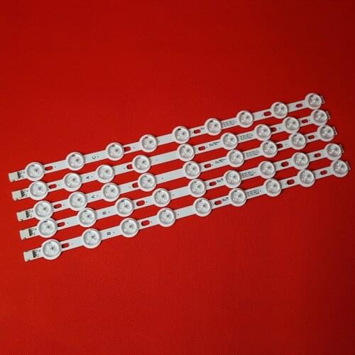 New LED backlight strip 40" 39" NDV REV1.0 ABC For TOSHIBA 40L3433DG VESTEL VES390UNDC-01 VES400UNDS-01 VES400UNDS-02