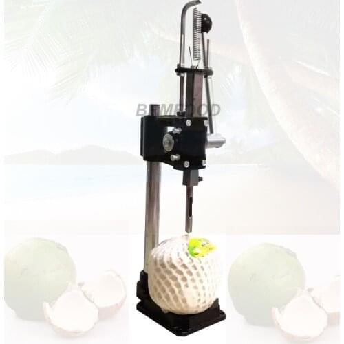 Manual Coconut Opening Machine Stainless Steel Coconut Tapping Hole Coco Water Juicer Driller Opener Tender Green Punching