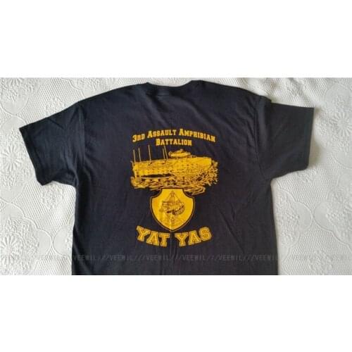 Marine Corps 3rd Assault Amphibian Battalion Amtracs Pendelton Yat Yas T Shir Men Clothing Plus Size S M L Xl Xxl Gyms Fitness