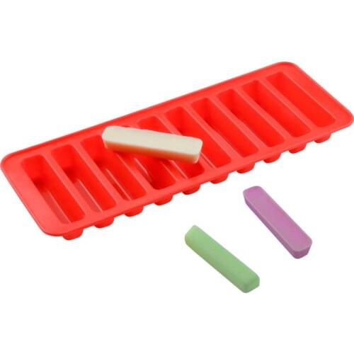 3d Silicone Chocolate Mold Bar Finger Shaped Cake Bakeware Cookie Candy Pastry Baking,Not Stick,Reusable